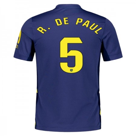 Goedkope Atlético Madrid R. De Paul 5 Uitshirt 2025-26 Goedkope Atlético Madrid R. De Paul 5 Uitshirt 2025-26